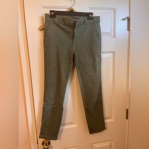 Banana republic green trousers size 4
